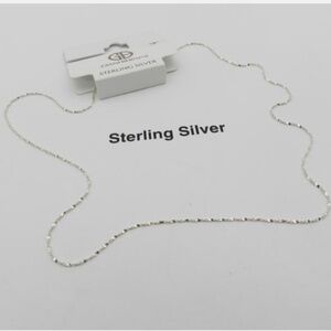 Sterling silver necklace